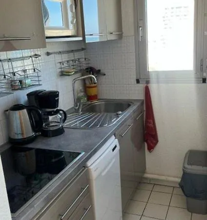 Appartement T2 Vue Mer, Moderne, Clim 3 Etoiles Parking 4Plmer53 Apartment Canet-en-Roussillon