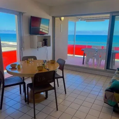Apartment Appartement T2 Vue Mer, Moderne, Clim 3 Etoiles Parking 4Plmer53 Canet-en-Roussillon