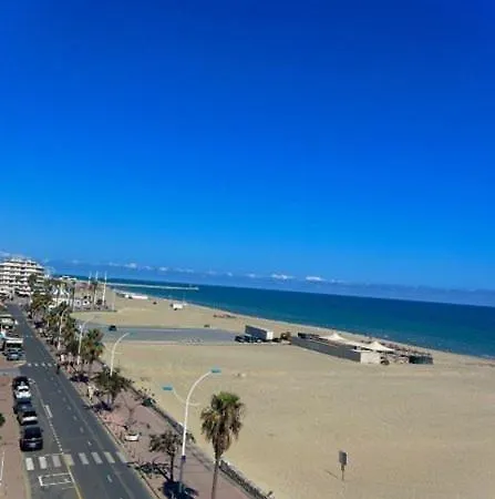 Appartement T2 Vue Mer, Moderne, Clim 3 Etoiles Parking 4Plmer53 Canet-en-Roussillon