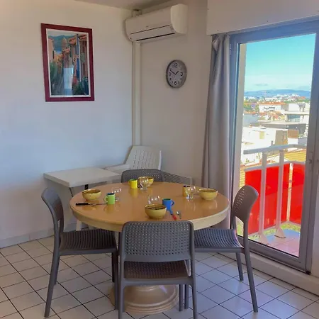 T2 Vue Mer, Moderne, Clim 3 Etoiles 4plmer53 Apartmán Canet-en-Roussillon