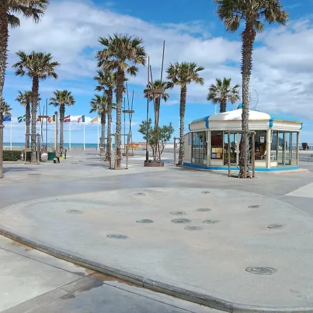 T2 Vue Mer, Moderne, Clim 3 Etoiles 4plmer53 Canet-en-Roussillon
