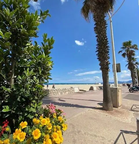 Apartman T2 Vue Mer, Moderne, Clim 3 Etoiles Parking 4plmer53 Canet-en-Roussillon