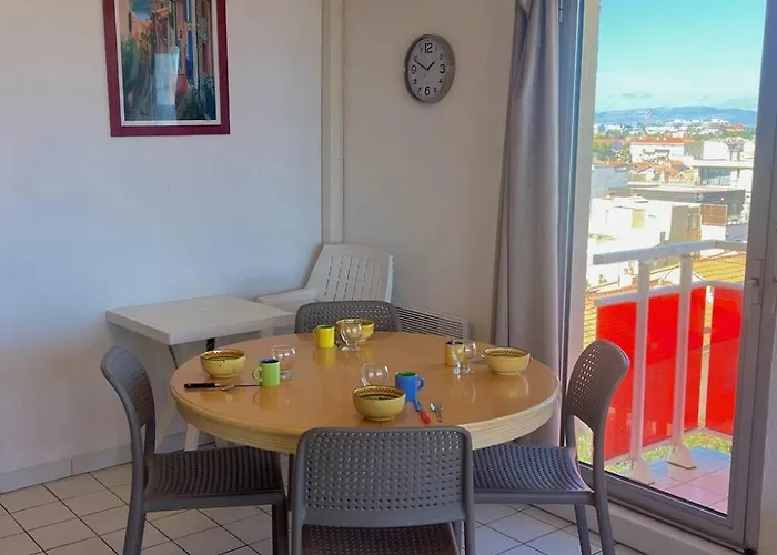 T2 Vue Mer, Moderne, Clim 3 Etoiles Parking 4plmer53 Apartman Canet-en-Roussillon